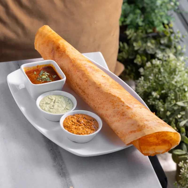 Maysore Masala Dosa — vegetarian Indian dish at Padharo Southampton