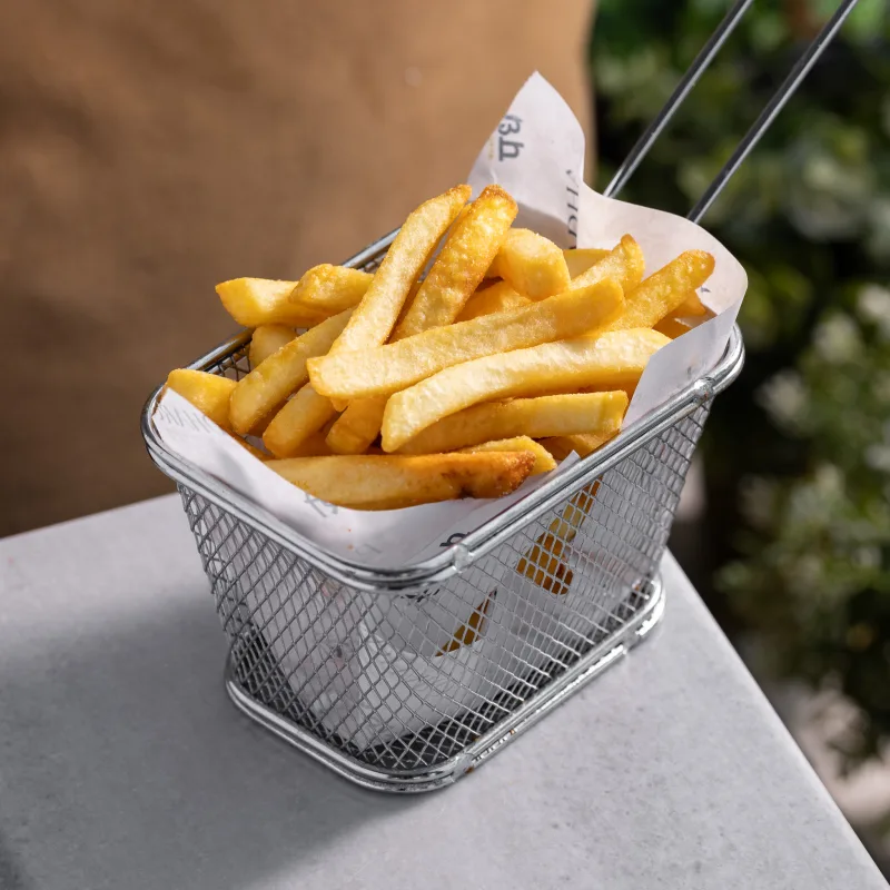 Salted Fries — vegetarian Indian dish at Padharo Southampton
