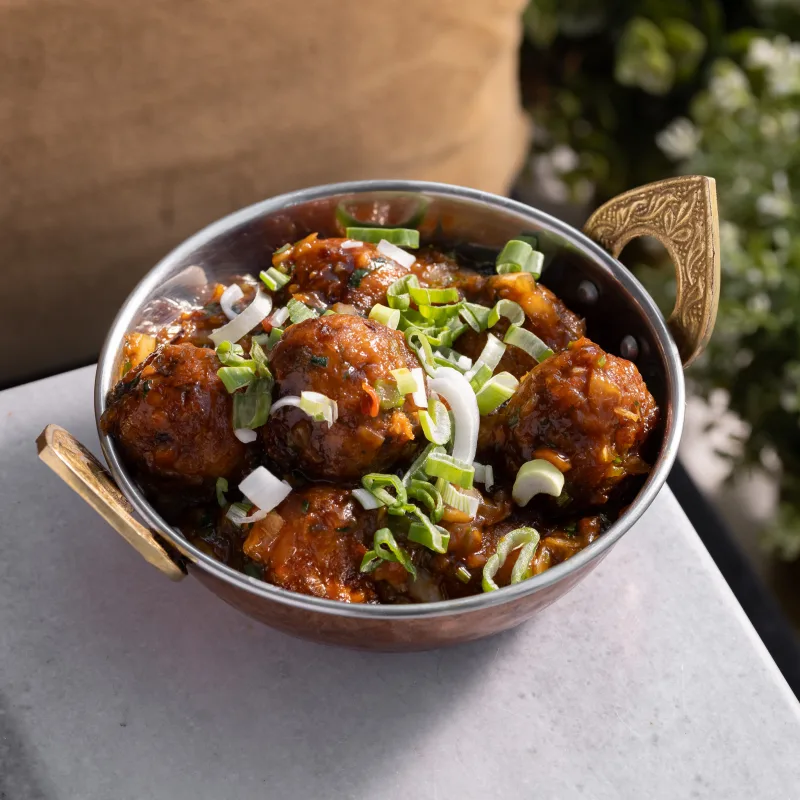 Veg Manchurian (Dry) — vegetarian Indian dish at Padharo Southampton